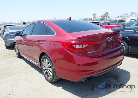 2016 Hyundai Sonata Sport from USA, damaged, VIN 5NPE34AF8GH331400